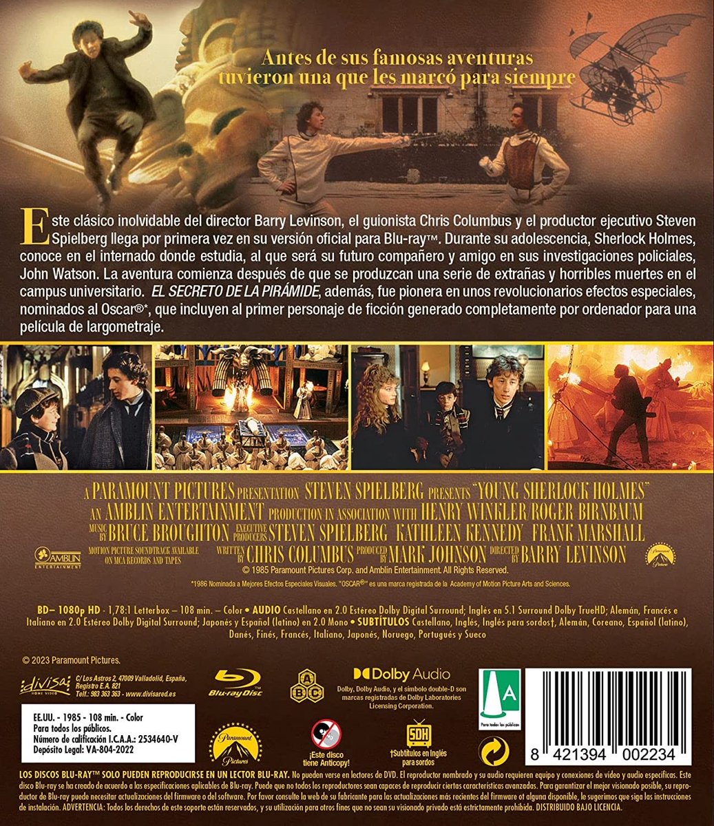 mo_caro's tweet photo. 40 años de esta gran joya de película EL
SECRETO DE LA PIRÁMIDE de Steve Spielberg. Un joven Holms. La viste ? https://t.co/BkgaODjvSa