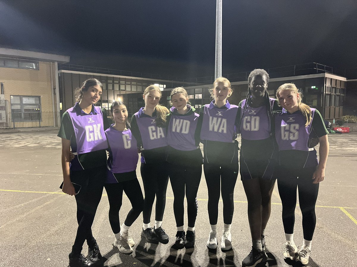Great effort from our year 9 and 10 netball teams this week with two tough games against Clement Danes and Watford Girls. Well done to players of the matches - Abi (twice!), Oyda and Isla!