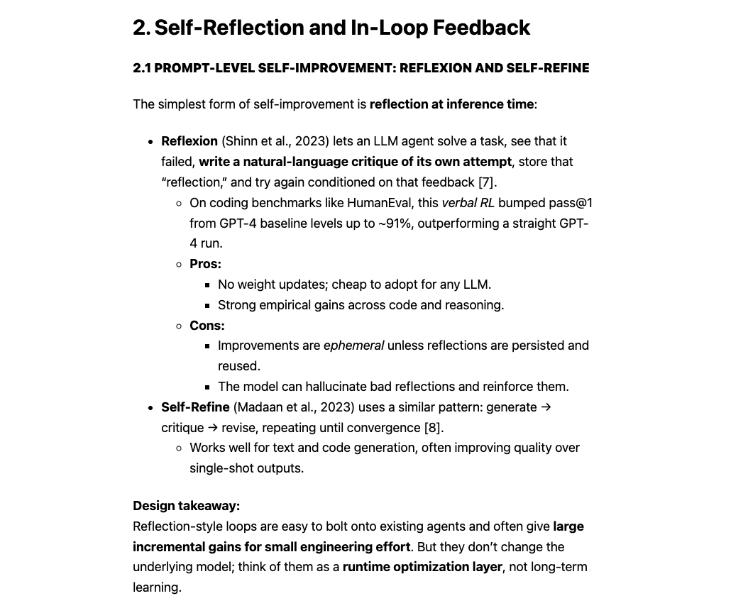 초기 연구는 "반사"를 저장하는 데 초점을 맞췄습니다.