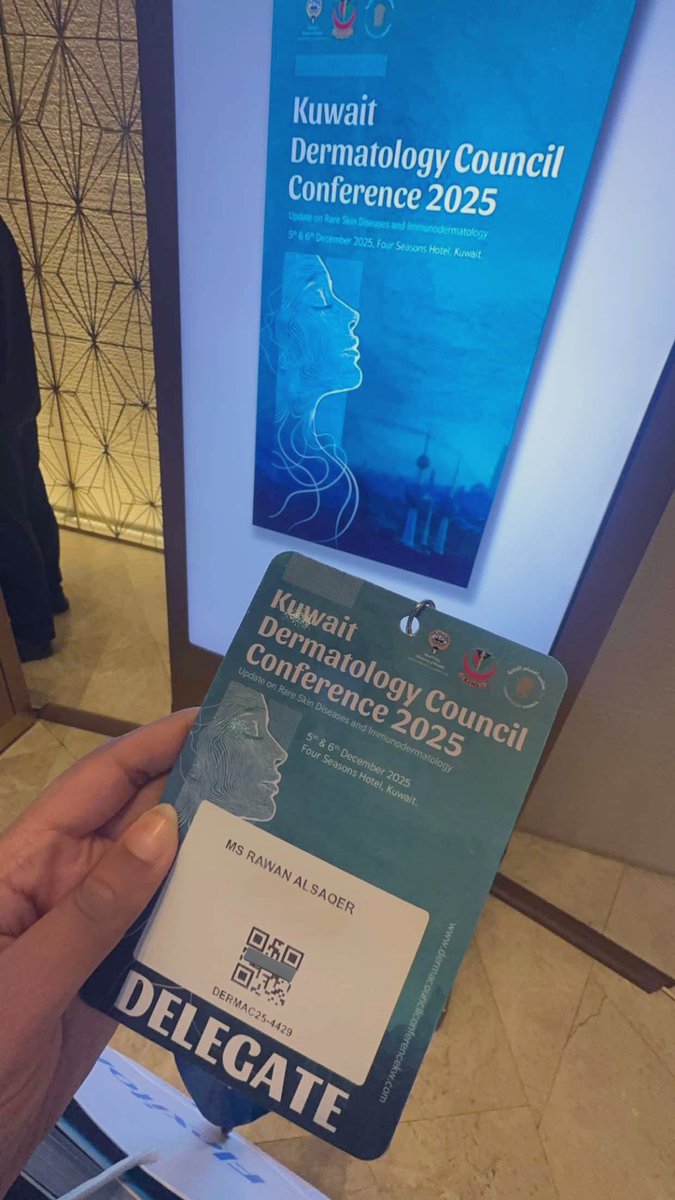 Kuwait dermatology conference ‘25 💆🏽‍♀️🤍
