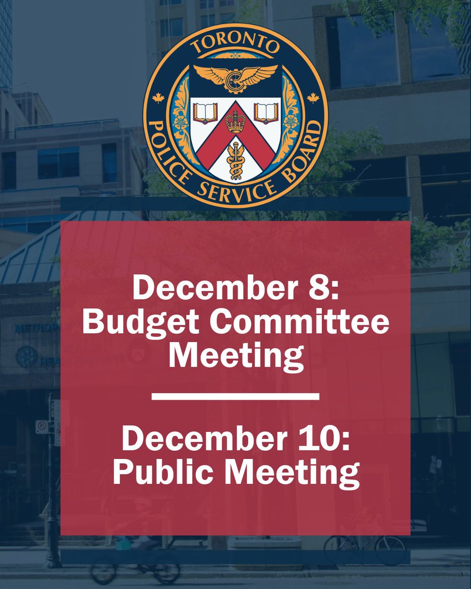 Toronto Police Service Board tweet media
