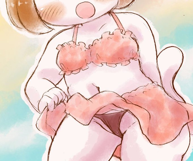 🈶Skebリクエスト!描かせていただき ありがとうございました🎁(非表示でいただいてました🎑トリミングしてます) 
こっしょり大胆に…良いひとときを～⛱✨ 