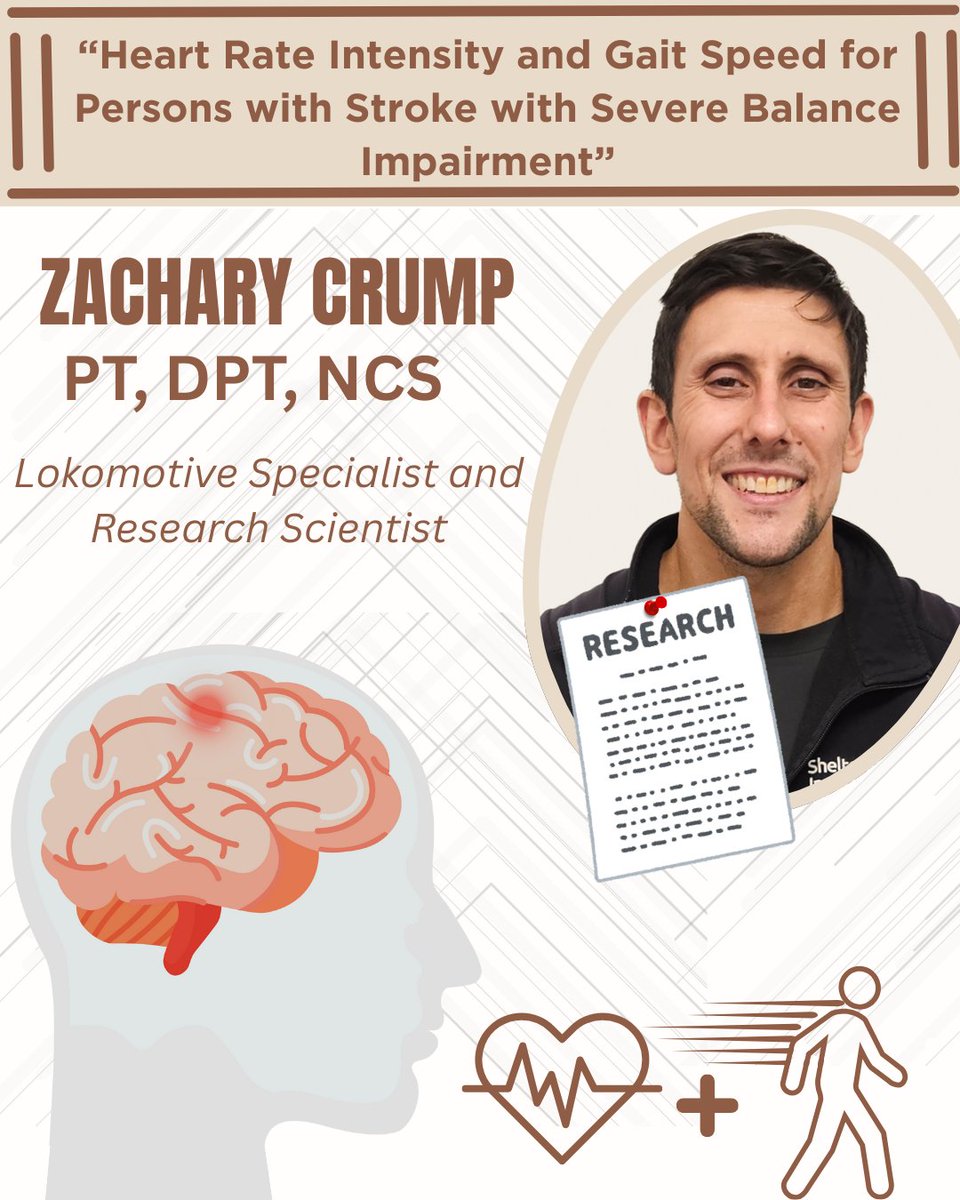 Congrats to PT Zach Crump on his new publication in #NeuroRehabilitation on "Heart Rate Intensity and Gait Speed for Persons with #Stroke with Severe Balance Impairment." Your expertise continues to elevate the field of #physicalrehab and <a href="/SAI_Rehab/">Sheltering Arms Institute</a>!

📄 pubmed.ncbi.nlm.nih.gov/41186527/