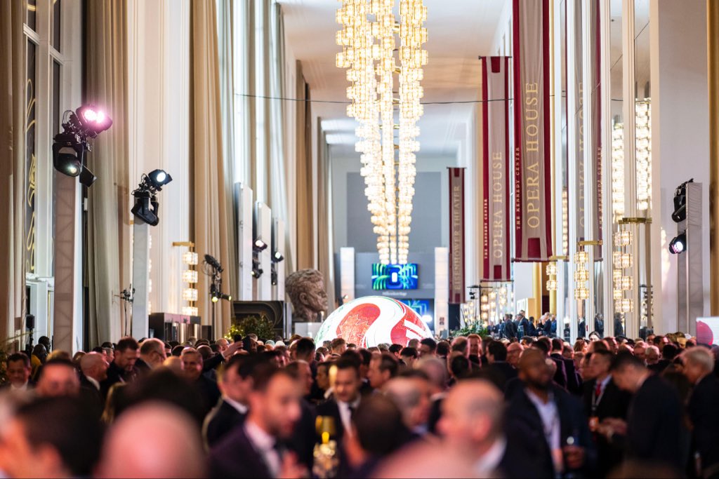 President Kagame attended the #FIFAWorldCup 2026 Final Draw at the John F. Kennedy Center in Washington, D.C., joining global football leaders and partners. Rwanda is among eight countries confirmed by FIFA to host the FIFA Series 2026, a global initiative that brings men’s and