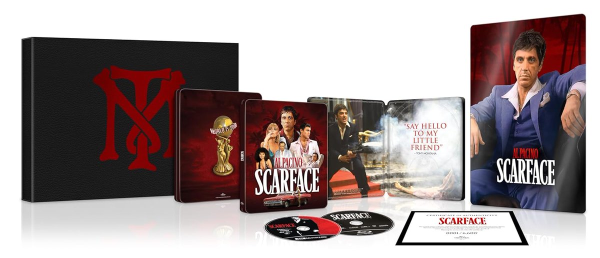 IrishFilmCritic's tweet image. Win A 4K Ultimate Collector’s SteelBook Edition Of #Scarface tinyurl.com/4767n5kr @UniPicsAtHome #Contests #Sweepstakes #Giveaway