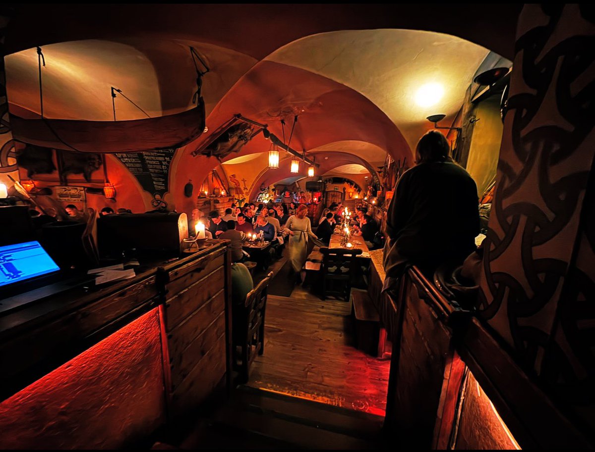 We went to a Viking themed restaurant. Definitely an experience 😅 I got the ‘indulgence of the Raven Lord’ and it tasted as good as it sounds. The mead was good too.