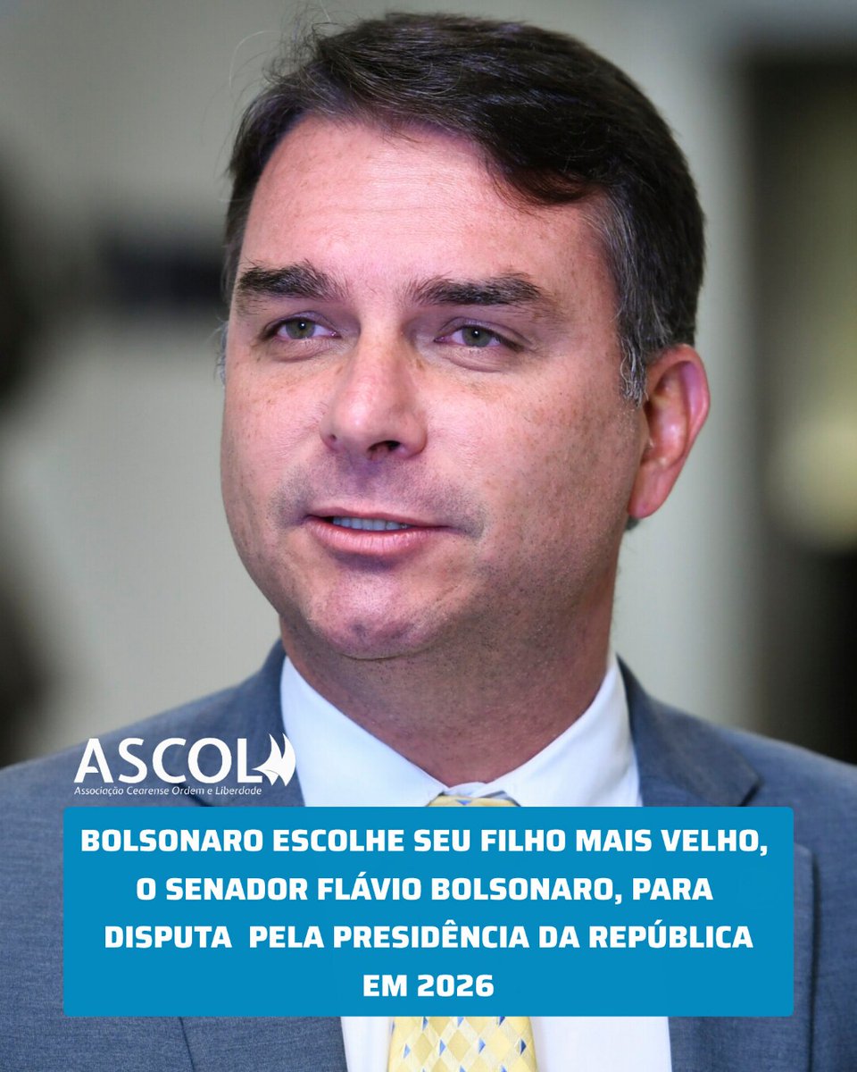 A informação foi confirmada pelo presidente do PL, Valdemar Costa Neto.

#ascol #bolsonaro #flaviobolsonaro #eleicoes2026
