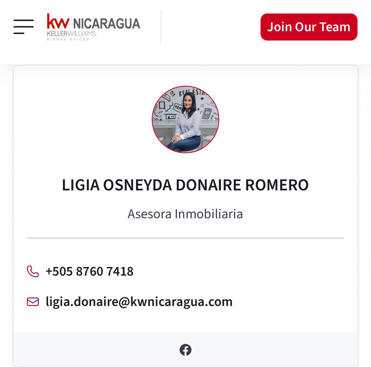 ‼️ AGENTES SANDINISTAS TRABAJANDO EN KELLER WILLIAMS ‼️

Sorprende ... pero ASÍ ES.

La renombrada Compañía Inmobiliaria Americana Keller Williams (<a href="/kwri/">Keller Williams</a>) tiene a varias sandinistas de agentes para su Programa Internacional en KW.NICARAGUA. 

Empezando con la agente inmobiliaria