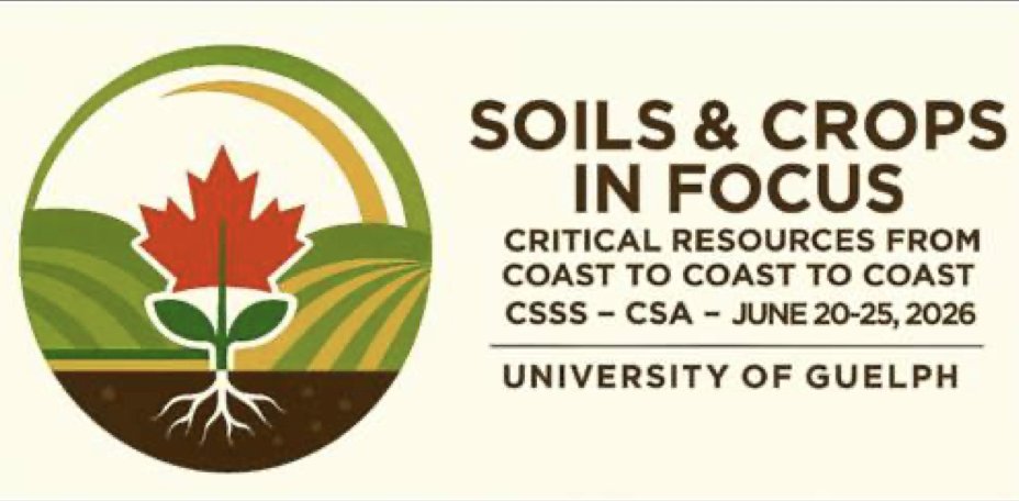 Canadian Society of Soil Science tweet media