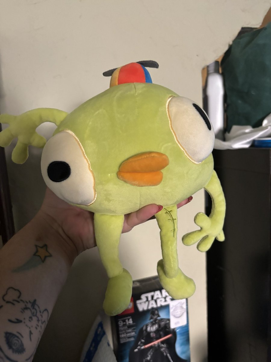 he's here in my house