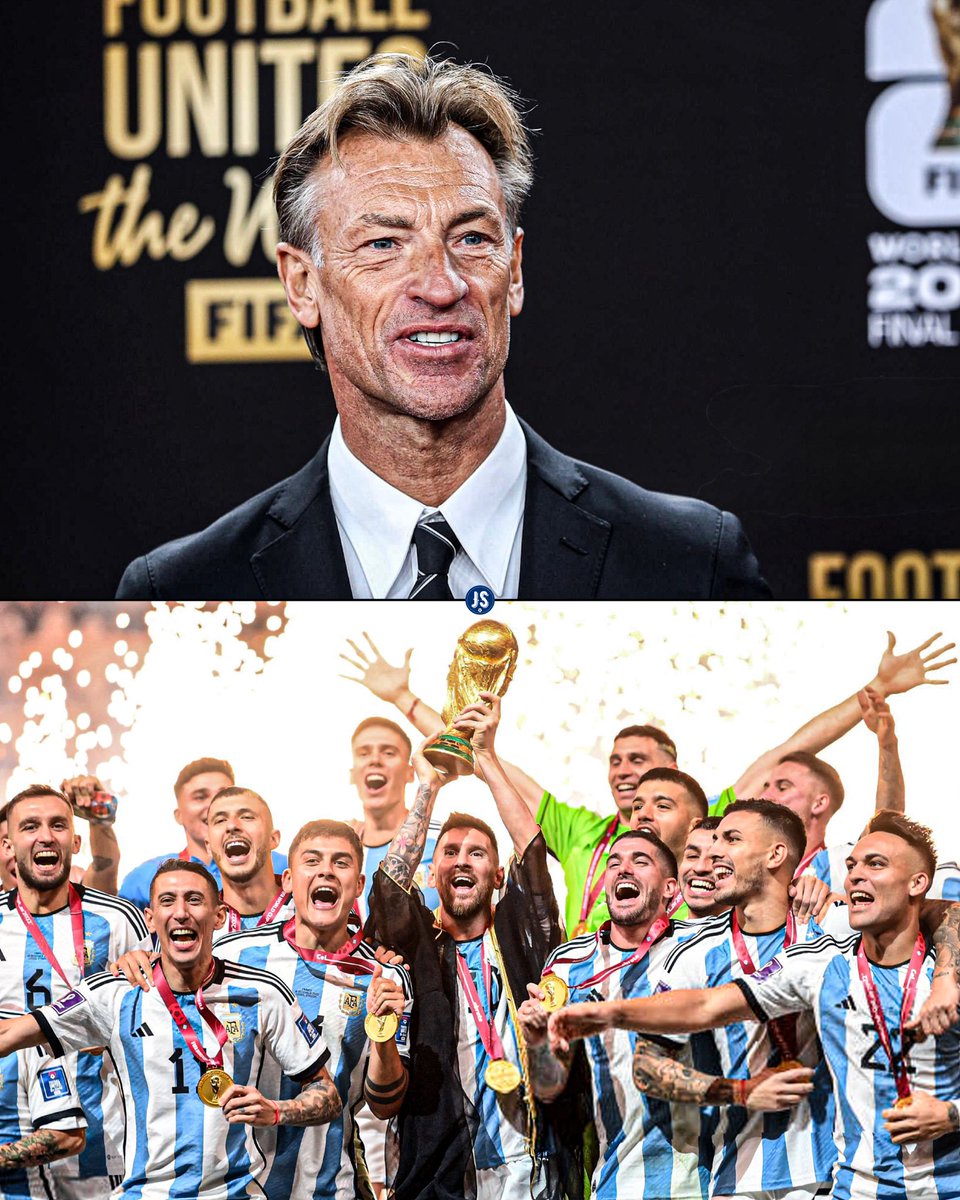 “Argentina tiene una gran chance de volver a ganar el Mundial. No voy a repetir esa frase que dije en 2022 otra vez porque aún falta mucho para el comienzo, pero si, esa fue mi sensación en su momento.

A veces, cuando no empezás bien en la competencia, te despertás. Y eso fue