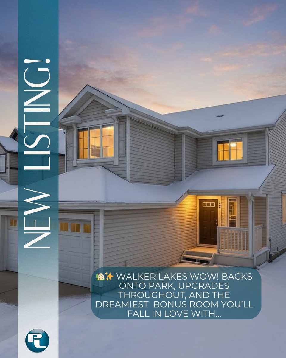 PaulLamba's tweet photo. 💥 𝐍𝐄𝐖 𝐋𝐈𝐒𝐓𝐈𝐍𝐆🔥
🏡✨ 𝐖𝐚𝐥𝐤𝐞𝐫 𝐋𝐚𝐤𝐞𝐬 𝐆𝐞𝐦! ✨🏡
💰 $599,900
📍 5903 - 12 Avenue SW, Edmonton, AB
🔗 https://t.co/FRXUT7s7Rk

#edmontonrealestate #walkerlakes #familyhome #newlisting #modernliving #homesweethome #remax #yegrealestate https://t.co/2kb7wQ5KUY