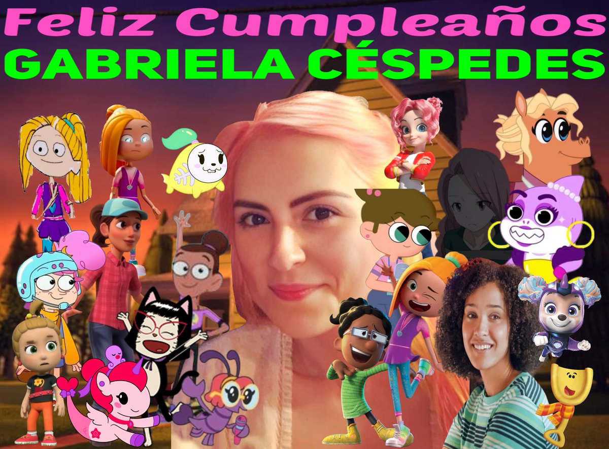 luis1201_arturo's tweet image. Feliz cumpleaños #GabrielaCespedes hice esta imagen para ti con todos tus personajes mas conocidos. Que Dios te bendiga.
#NateElGrande #FriendZSpace #YoNunca #PistasDeBlueYTu #PawPatrolPatrullaDeCachorros #BabySharkElGranShow #EdensZero #KungFuWa #CornYPeg #ShashaYMilo