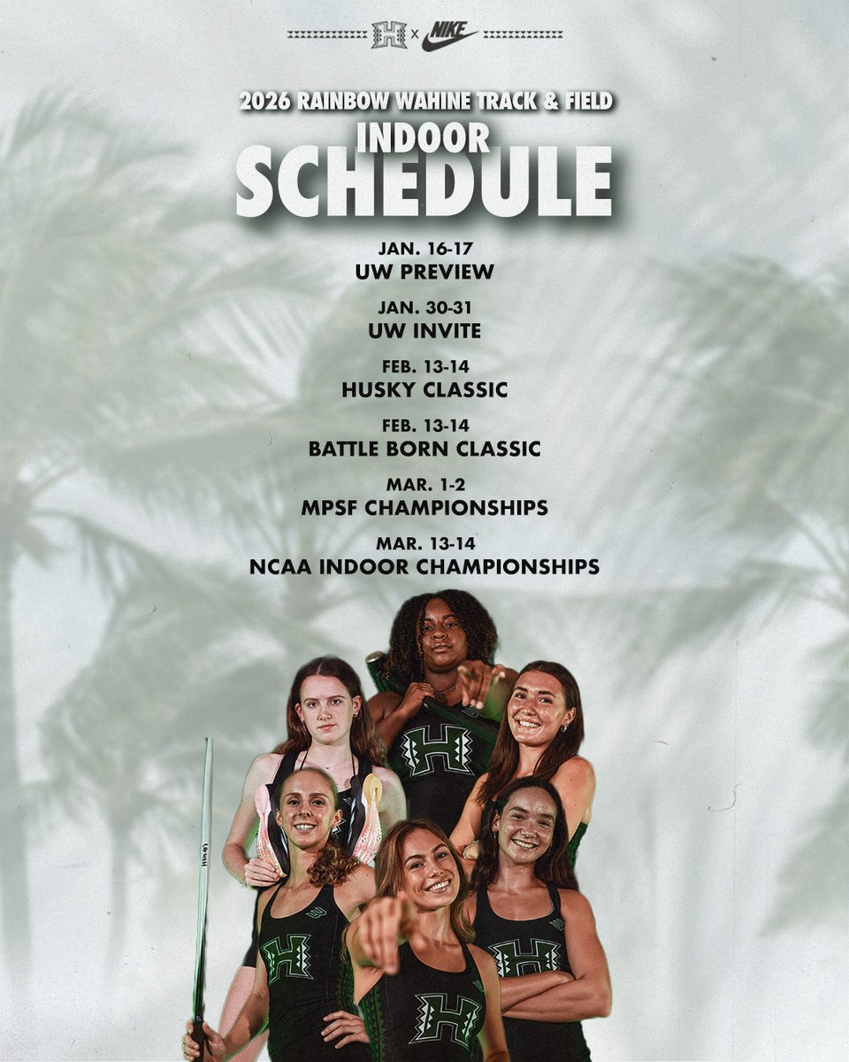 On your marks... ⏳

Our 2026 indoor season schedule is here!

#GoBows