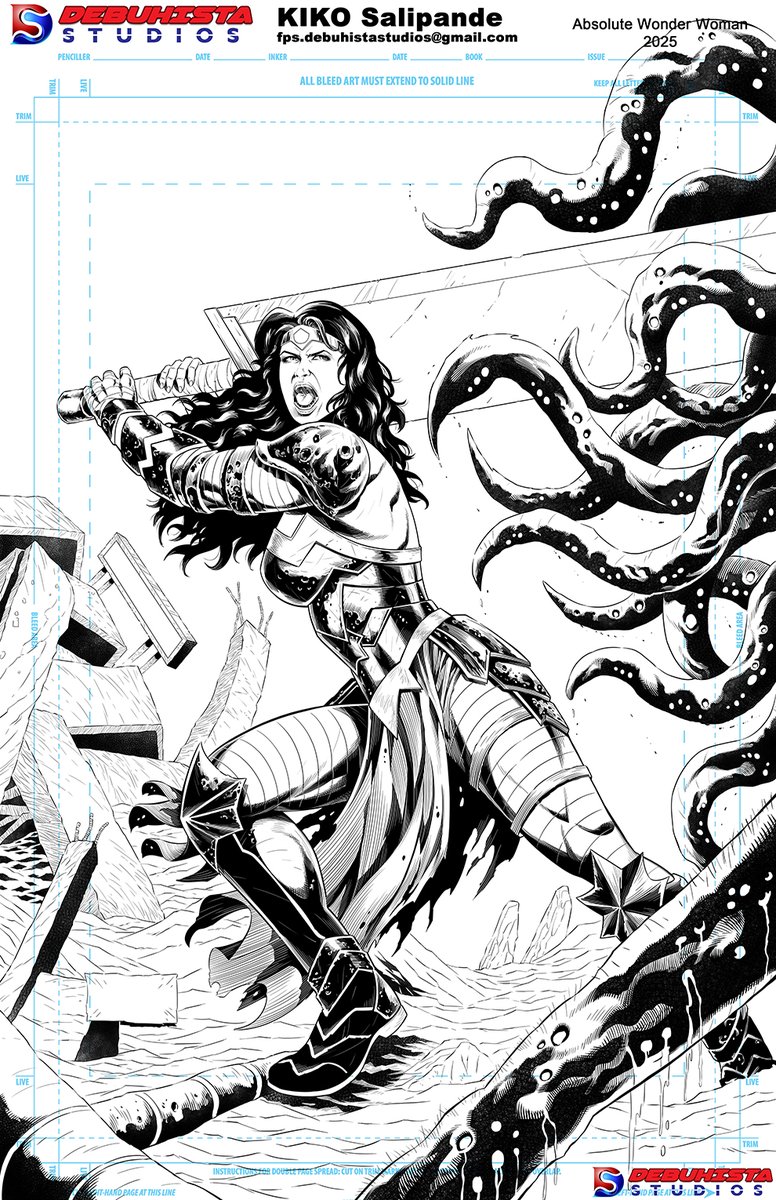 Debuhista's tweet photo. Absolute Wonder Woman 2025

Digital Media: Adobe Photoshop and Wacom Graphics Tablet

Comic Artist for hire &amp; OPEN for Commissions. 

Comic Sequential Pages: https://t.co/uVPAiTRpYB

Comic Covers/Pinups: https://t.co/nJFyeyRIXJ

Instagram: https://t.co/FVBDh2QRli https://t.co/JC4nDQpsyd