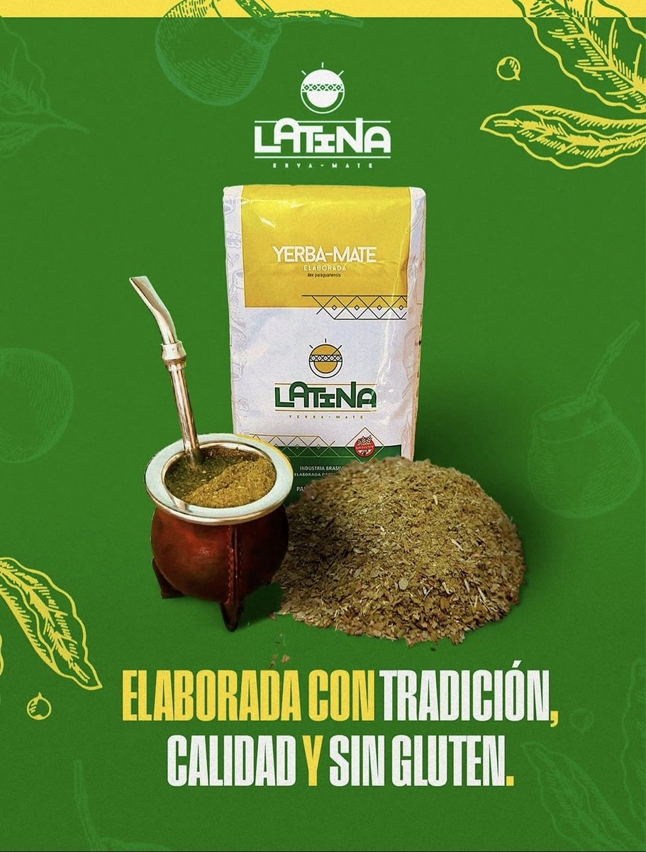 Nuevo ingreso #yerbamate #latina #padronuruguayo#sin palo  Suave, espumosa y rendidora!!!
