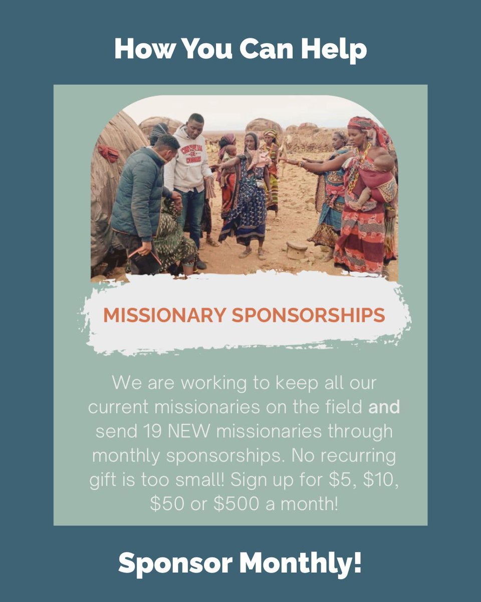 send56's tweet image. If you want to help shine the light of Christ into unreached, untouched corners of Africa…this is the moment.

Become a monthly sponsor today and help send the light where it’s needed most.
Join us. Be the light.
send56.net