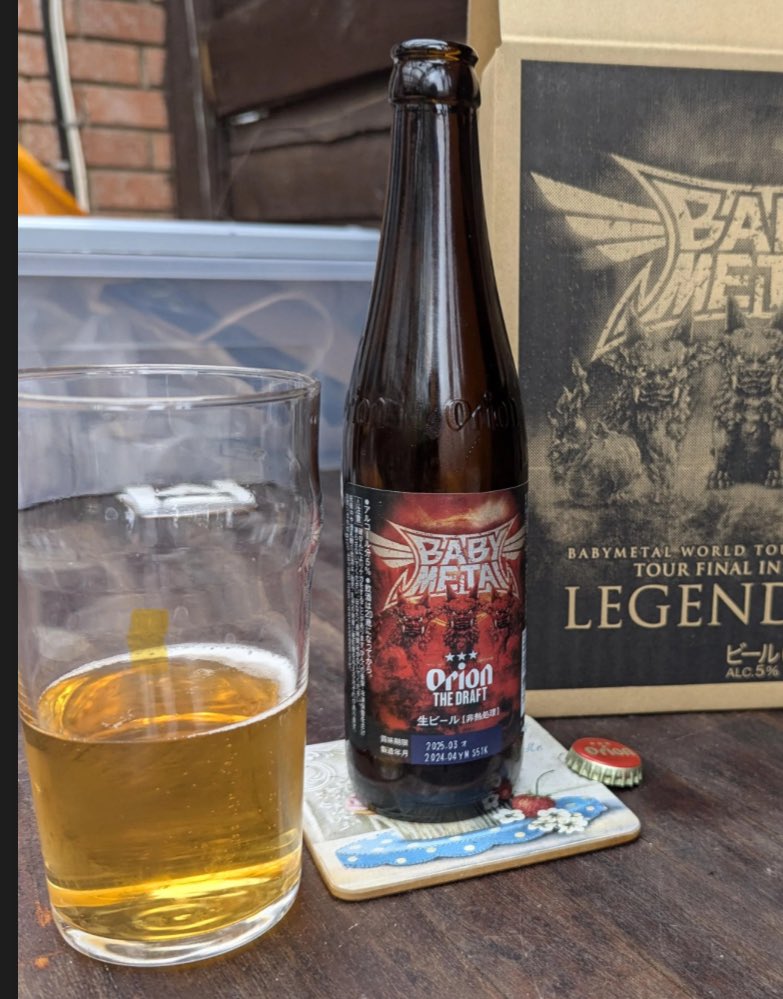 It’s crazy to me that there is Babymetal beer and camping equipment, but Babymetal plushies dosen’t exist