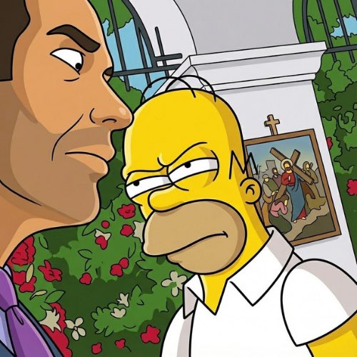Simpsons tweet media