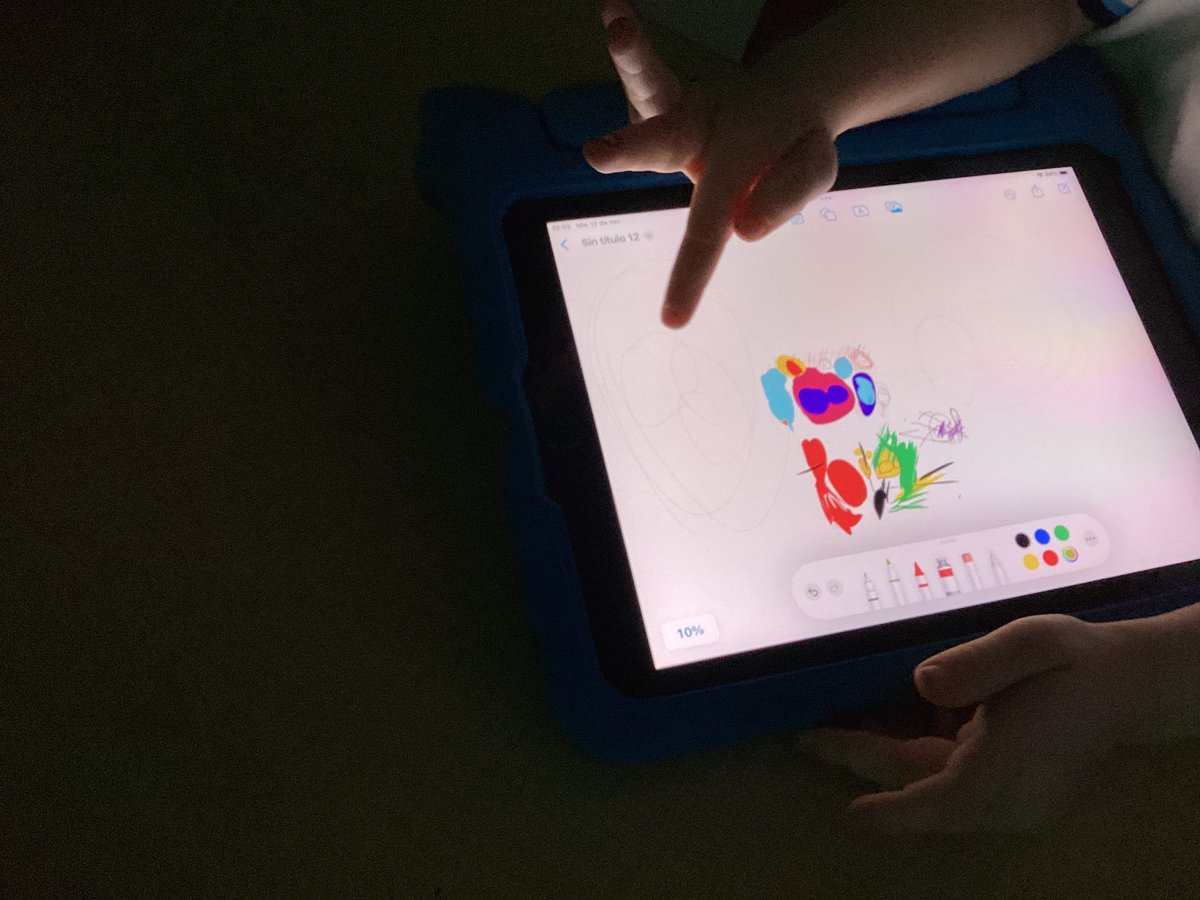 we explored family vocabulary on the iPads using Freeform, and the little ones drew their own families 🏡💛✨

Learning hits different when it feels like home📚