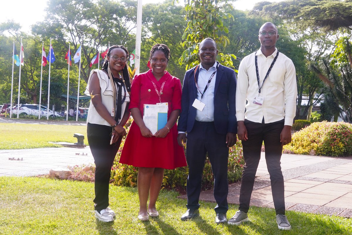 KJamtaka's tweet photo. Our director had the opportunity to share insights on our community-led initiatives aimed at reducing plastic pollution during a side event at the #OECPR, convened by @CEJADKenya and the Heinrich Böll Foundation,..1/4 https://t.co/P0qHC6VbSv