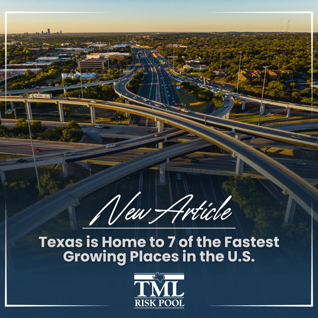 TML_RiskPool's tweet photo. The fastest growing city in the United States is Princeton, Texas. The U.S Census Bureau reported that Texas had added more residents last year than any other state.
📌 Check it out here: https://t.co/h30G9mPtgk
#TMLIRP #LoneStarState #TexasResidents https://t.co/HzrRmSAG05