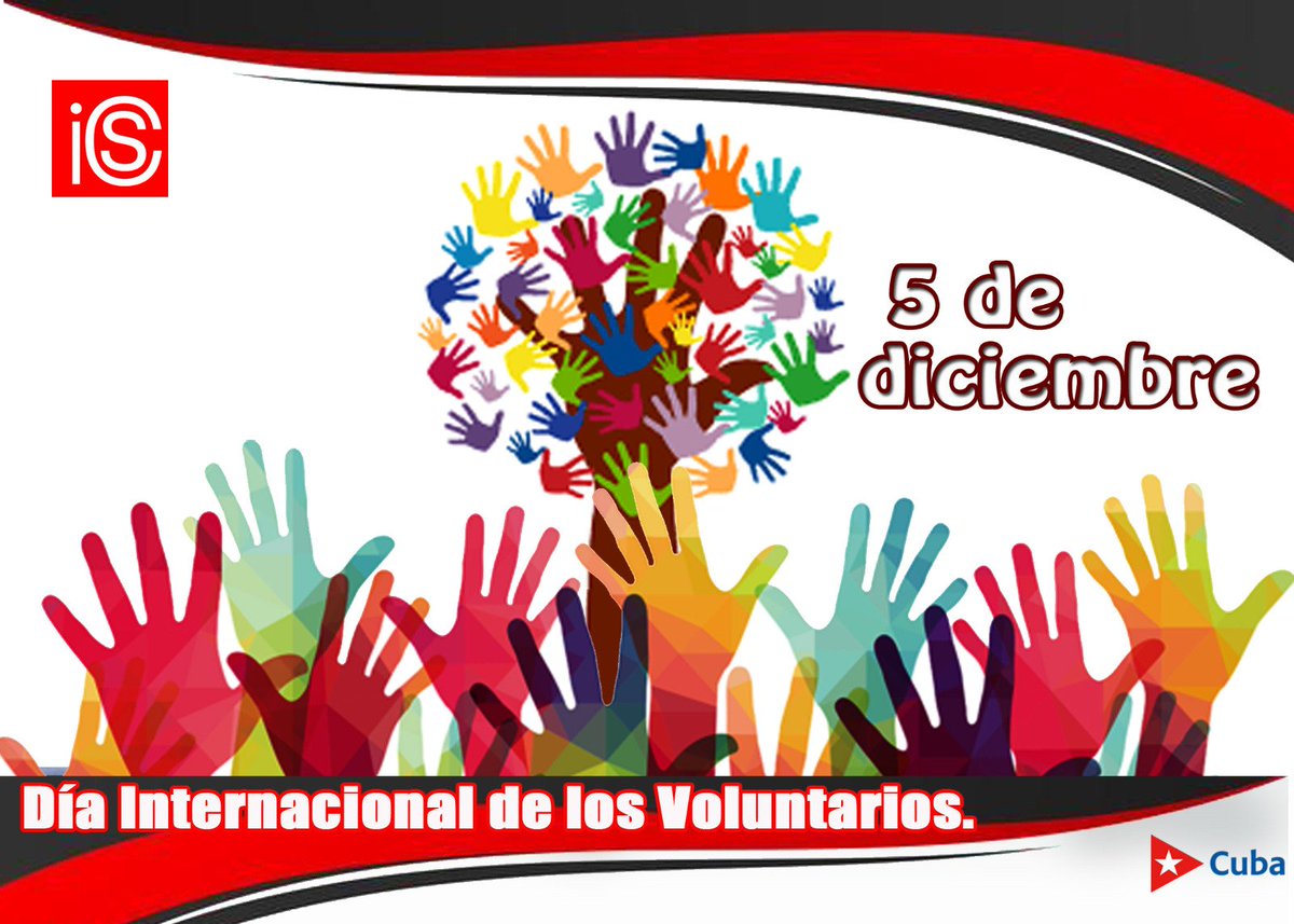 🌎Hoy se celebra el Día del Voluntario para reconocer y promover la incansable labor de quienes convierten a los individuos en parte de las soluciones y ayudan a tender puentes entre generaciones apoyando el desarrollo sostenible.
