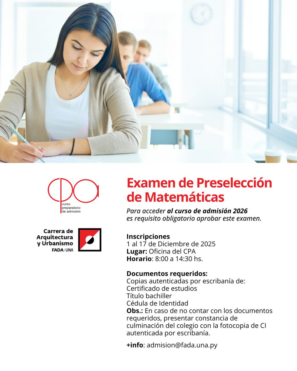 Arquitectura FADA-UNA tweet media