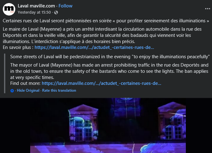 Interesting English translation for describing people who come to see the lights.