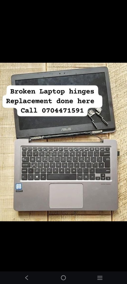 jonesinventors's tweet photo. Guys🥱Having a broken laptop which needs a casing replacement? We are here to give it a new look
❇️Casing replacement
❇️Broken Hinges
📞0704471591

#ArrestPashuaJuma #DeliveringRoadsPlan #supremecourt2027 CS Opiyo Wandayi Pashua Cartel Exposed https://t.co/2ogpF3nxrz