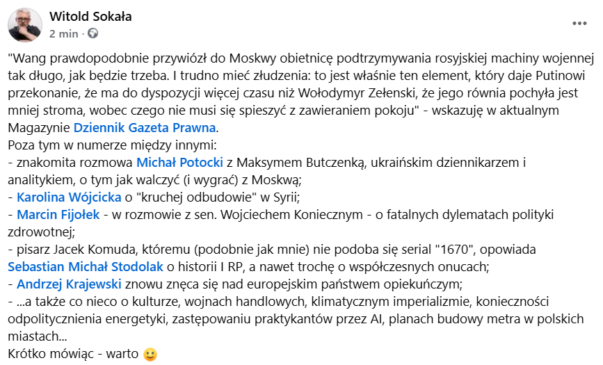 Witold Sokała tweet media
