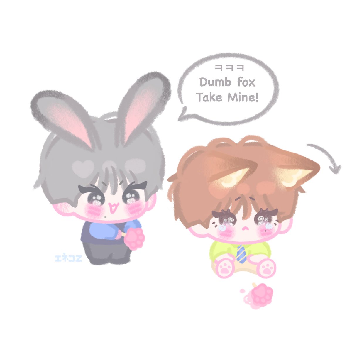 enecozz's tweet photo. 양썬 🐰🦊
#포켓즈 #jungwon #sunoo #ENHYPENfanart https://t.co/fEwi1TAmv4