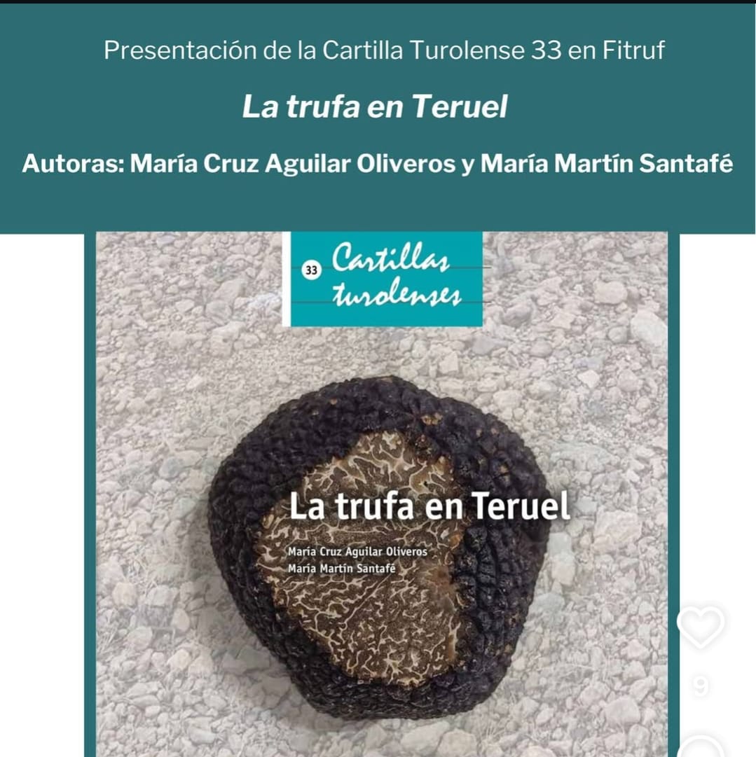 Mañana, a las 10.30, se presenta en Sarrión la Cartilla Turolenses 'La trufa de Teruel ' que ha hecho <a href="/mcruzaguilar/">Cruz Aguilar</a>. Y es un currazo que ha quedado estupendo. 👇🏾