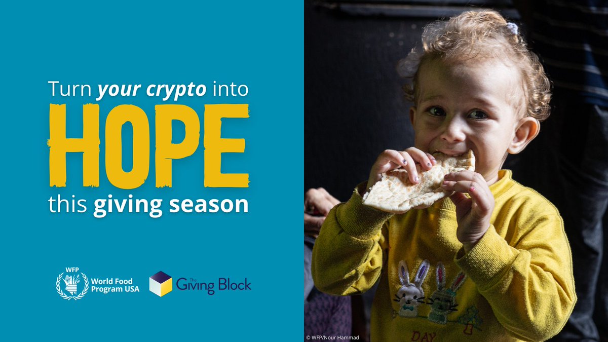 Your cryptocurrency donation can provide life-saving food assistance to  families in crisis — and offer potential tax benefits before year-end. Make  your gift today and help feed families who need it most.