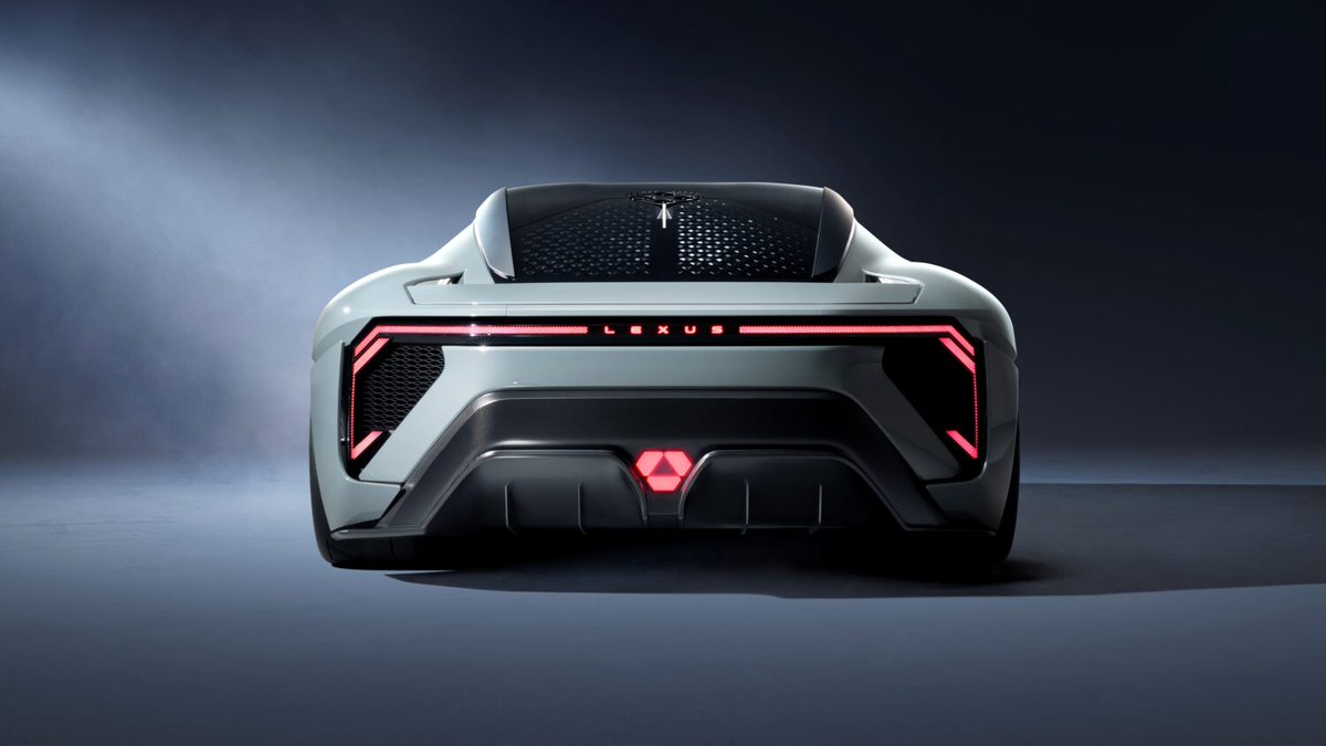 WorldDebut's tweet photo. World Debut: Lexus LFA Concept is a BEV sports car concept model, the exterior and interior of which were revealed as the “Lexus Sport Concept” at Monterey Car Week 2025 and the Japan Mobility Show 2025, that is now being announced anew with partial specifications and a new name. https://t.co/jeJVN0KA2i