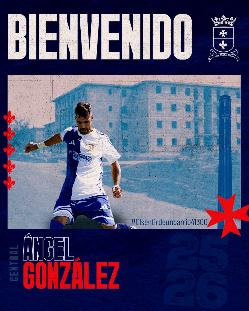 💙 OFICIAL 🤍 | Ángel González es Cañamero. Fichaje que viene a reforzar la linea defensiva.

🔝 Jugador con experiencia en categorías superiores.

🔙 Ex jugador de equipos como Coria CF, Dos Hermanas CF, Xerez CD, Inter Sevilla.