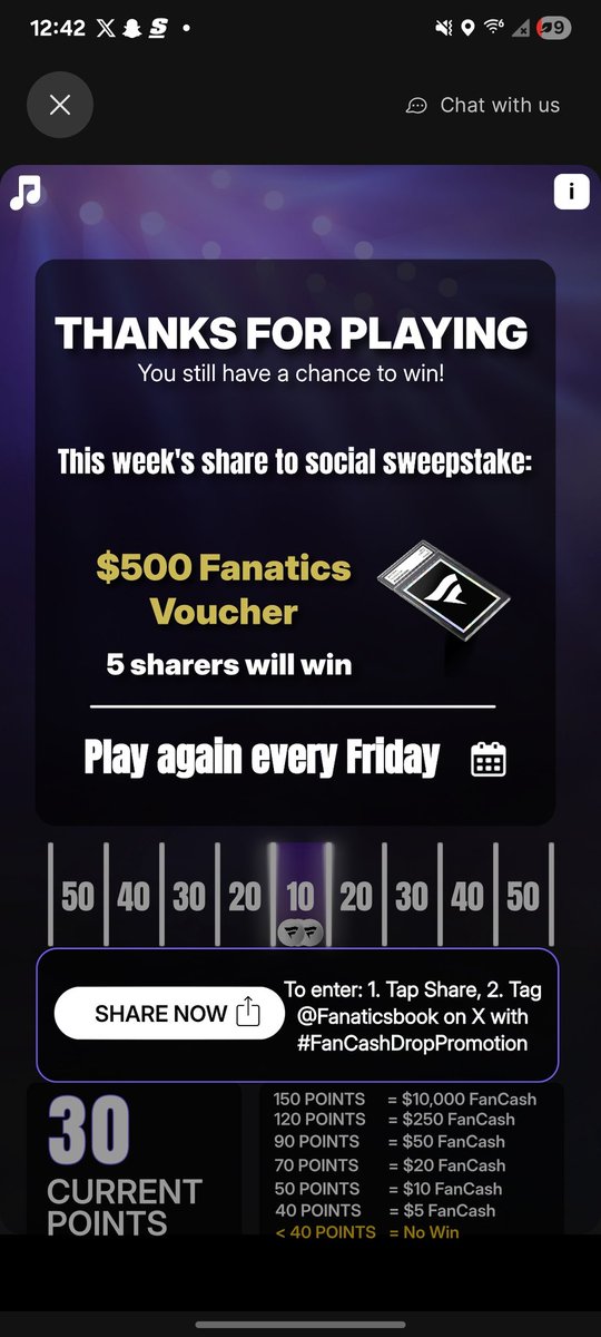 ayocurt's tweet photo. @FanaticsBook Didn't win this, but I might win the  500 #blessingsindisguise https://t.co/eu53qiU8yz
