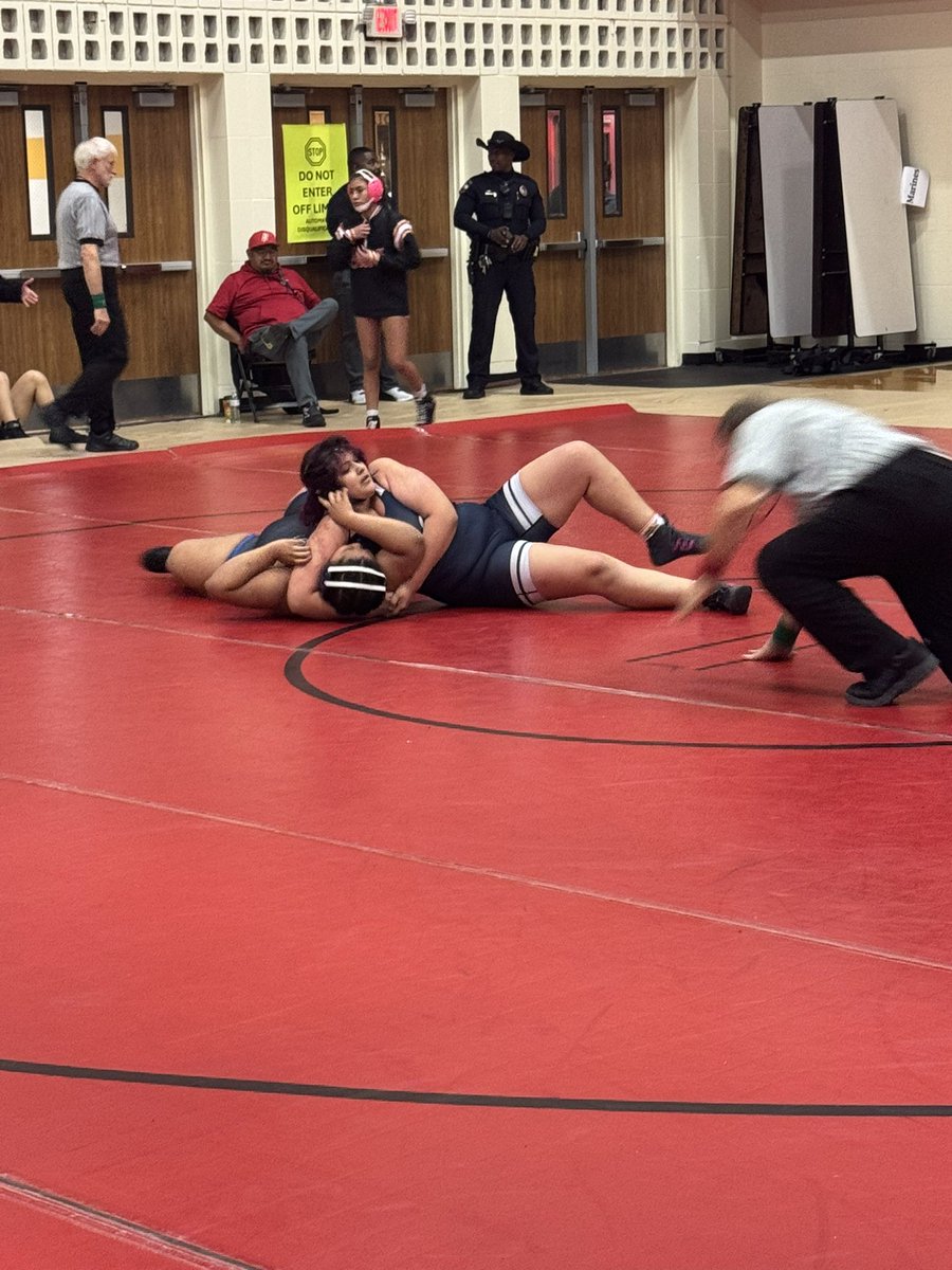 IISDAthletics's tweet photo. Secilia Jimenez is a force to be reckoned with on the mat! @NimitzWrestling @NimitzVikings 💙🤼‍♂️ https://t.co/RC7QAbhPnw