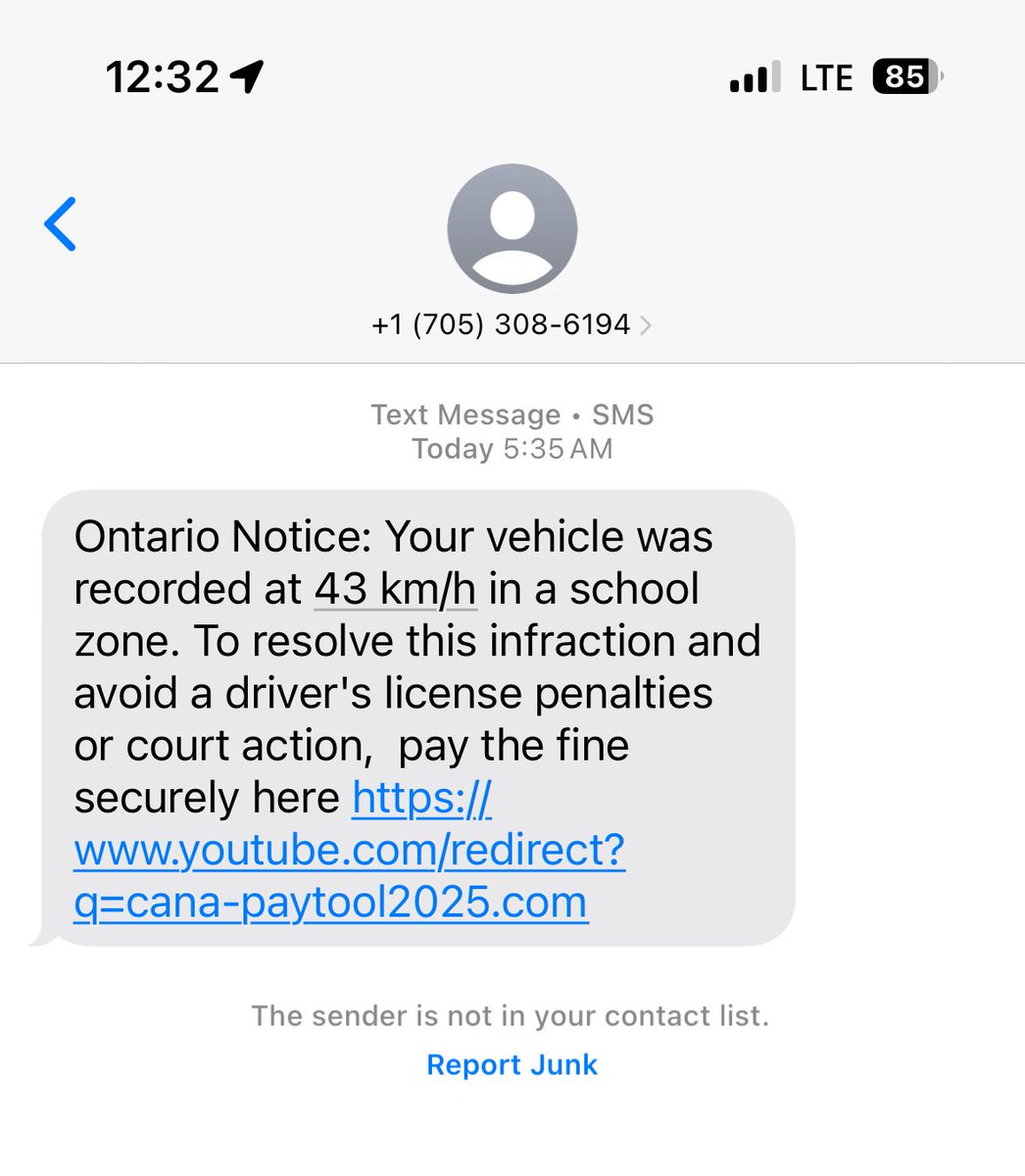 🚨 SCAM ALERT 🚨
❌ Don’t click
❌ Don’t reply
✔️ Just delete
If you were really speeding, we’d let you know the old-fashioned way. 😉 Stay safe, Halton!