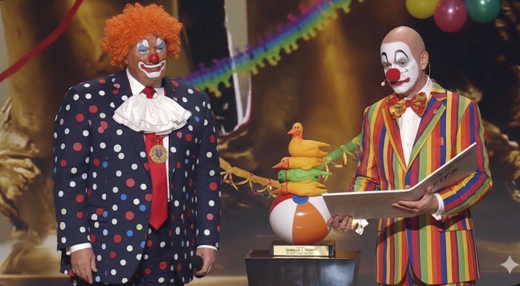 Ya empezó la comedia.

Premio a la paz 🕊️ 

#FifaWorldCupDraw
#FIFArabCup
#Mundial2026