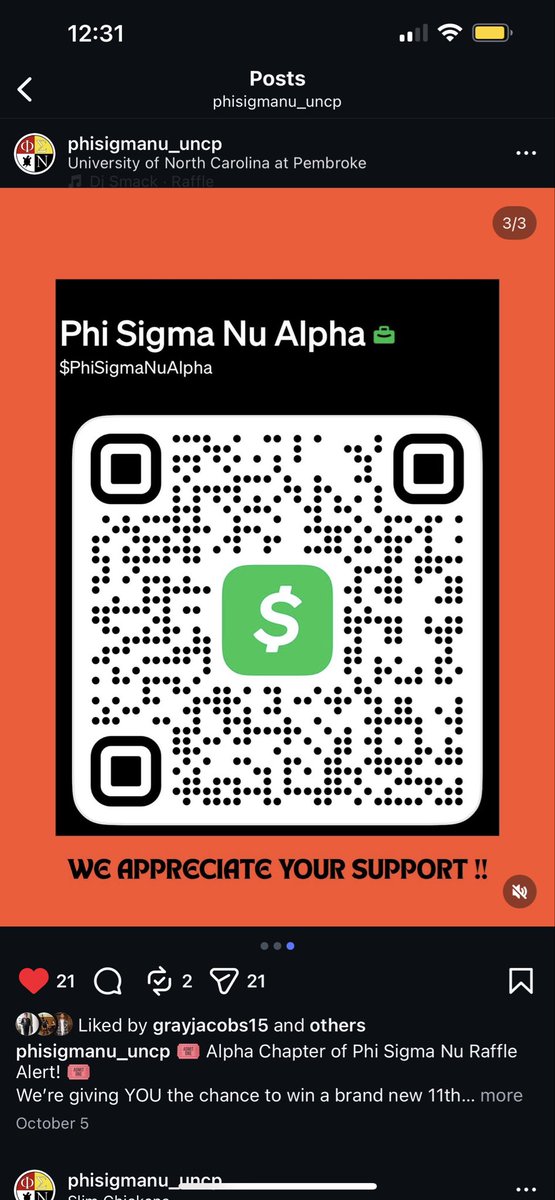 _LocklearCaleb_'s tweet image. Today is the Last Day for our Fall Semester Raffle, all proceeds raised will help us sponsor a family for christmas.