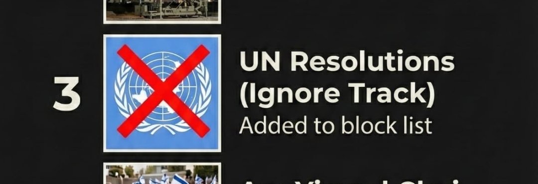 gruchart's tweet photo. are they literally making fun of UN resolutions to stop the genocide? https://t.co/7uOBOR8Yk4