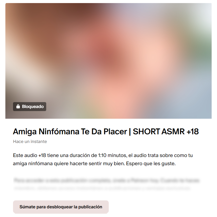SanaASMR's tweet photo. Nuevo ASMR +18 disponible en mi Patreon 💖

https://t.co/dN3kSmvYbi https://t.co/Lz0AYWfxkn