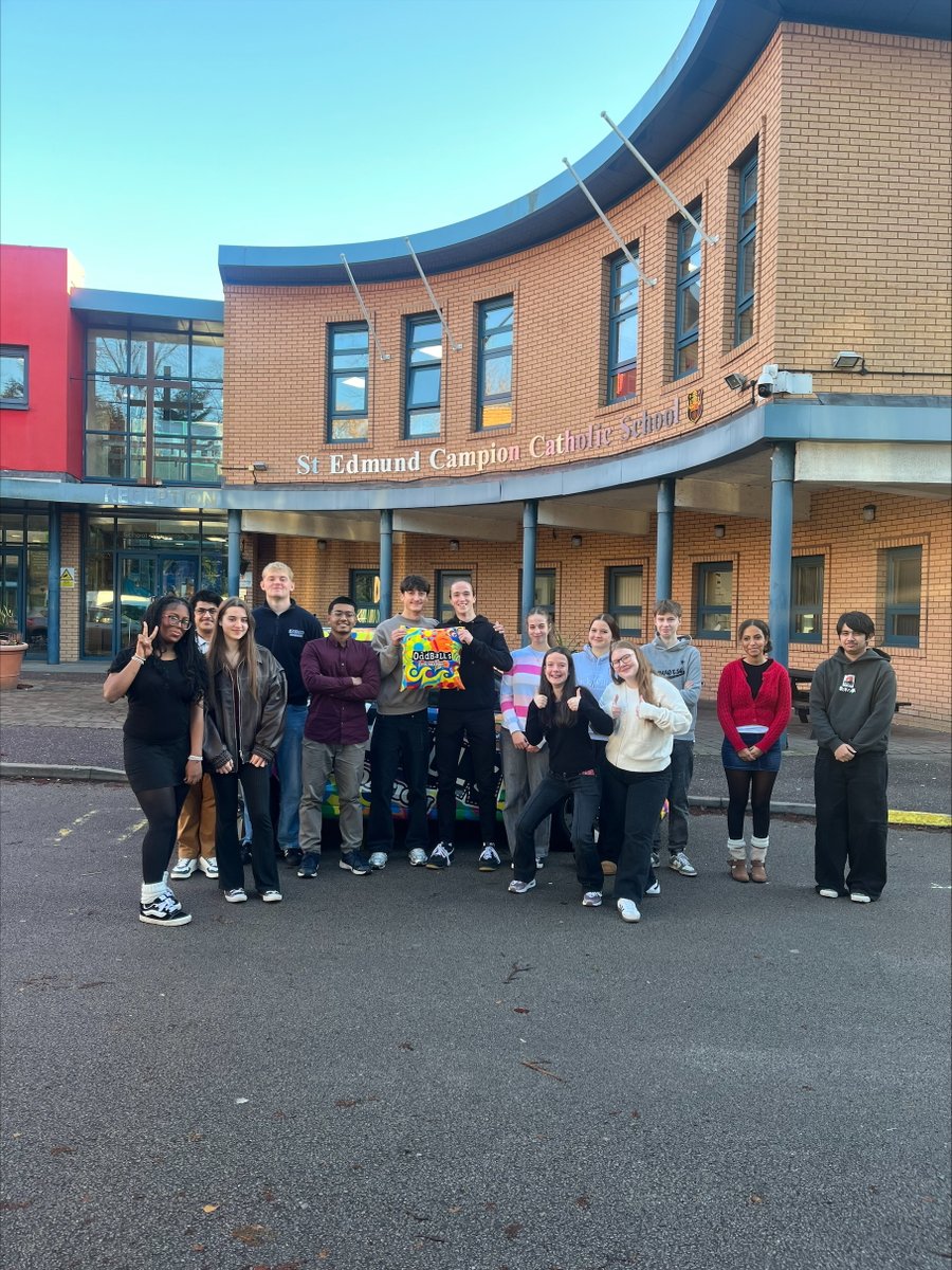 StEdCampSixth's tweet photo. We were really pleased to welcome George from @OddBallsFDN who gave a talk to our students about checking for testicular cancers, and how to get involved with the charity. https://t.co/E9IB1UspDL