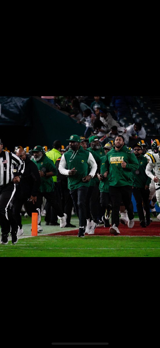 Blessed to receive an offer from Norfolk state 💚💛