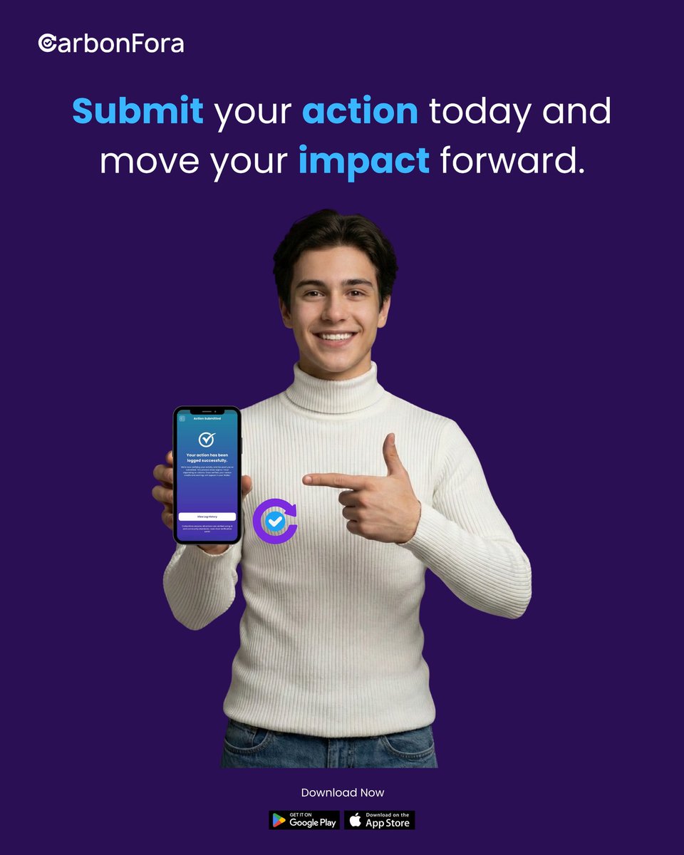 carbonfora's tweet photo. Your effort matters. Submit your action and grow your climate impact.

Users, download the app:
Android: https://t.co/nuAXS6YurK
iOS: https://t.co/BGPUOfKdUe
Brands, register here: https://t.co/kETyUjggJY

#SubmitYourAction #ClimateProgress #ImpactForward #CarbonFora #EcoTracking https://t.co/iyMWRF1n8B