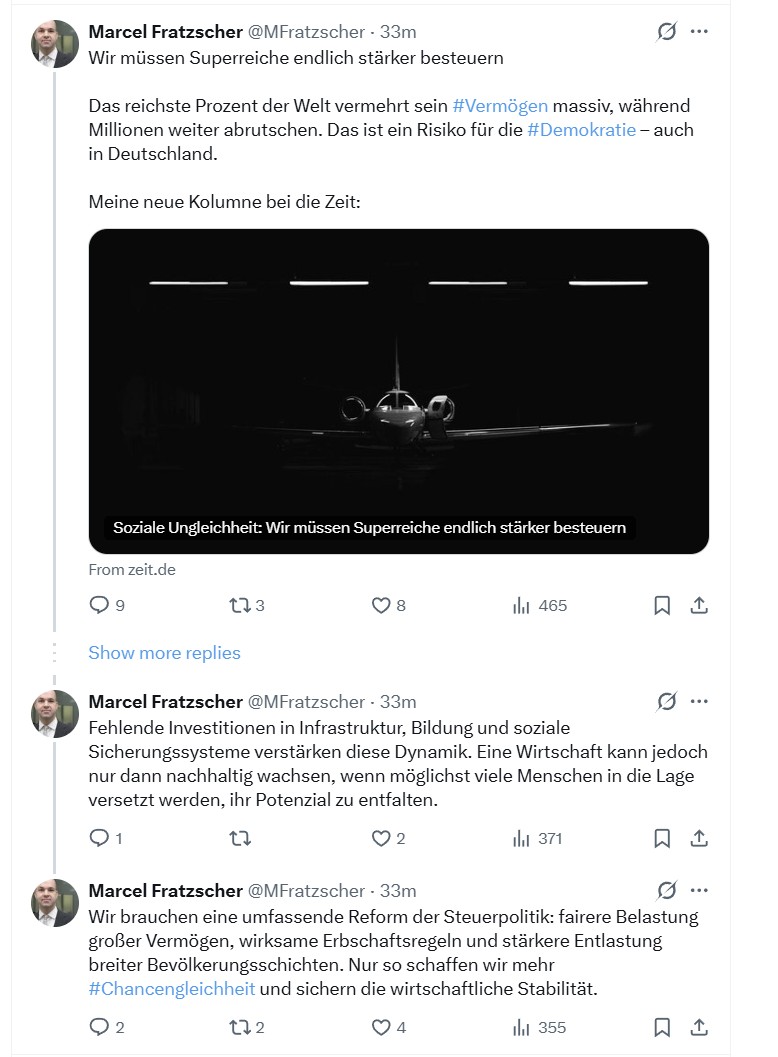 E_Boeminghaus's tweet photo. Impressionen von Ökonomen zum heutigen Tag! 

#Fuest #Stelter #Fratzscher https://t.co/HRKtoD4wfI