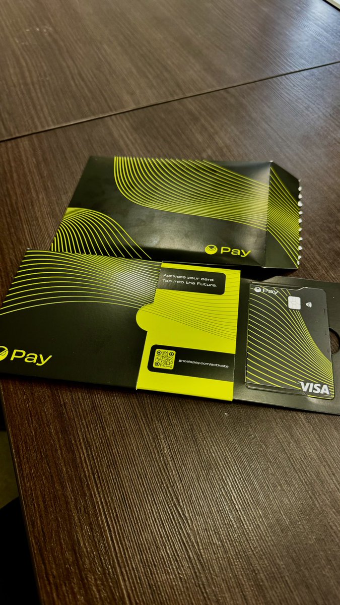 Thank You <a href="/AriEiberman/">Ari Eiberman 🇦🇷 Stablecards</a> 👏🏽🚀 I can’t wait to use it and see what else we can cook with <a href="/gnosispay/">Gnosis Pay 🦉💳</a>