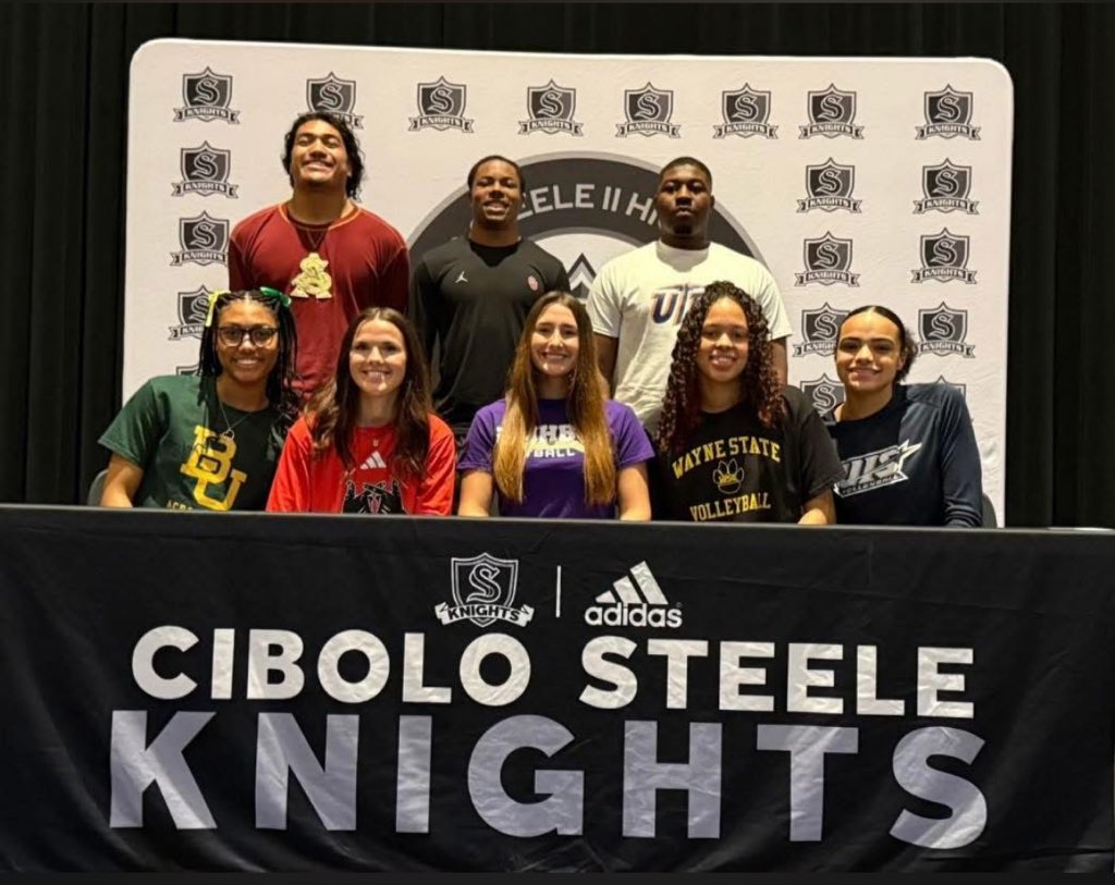 sdriffill22's tweet photo. Congratulations again to our early signing day athletes and their families. Each of these athletes represent what it means to be a Steele Knight! Best of luck to each of them. #SKAllday https://t.co/mM3GUQaej0