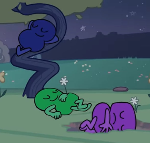 I keep thinking how there’s literally a city on the number planet where people likely live yet these guys don’t even have houses, they just sleep in holes in the dirt………..